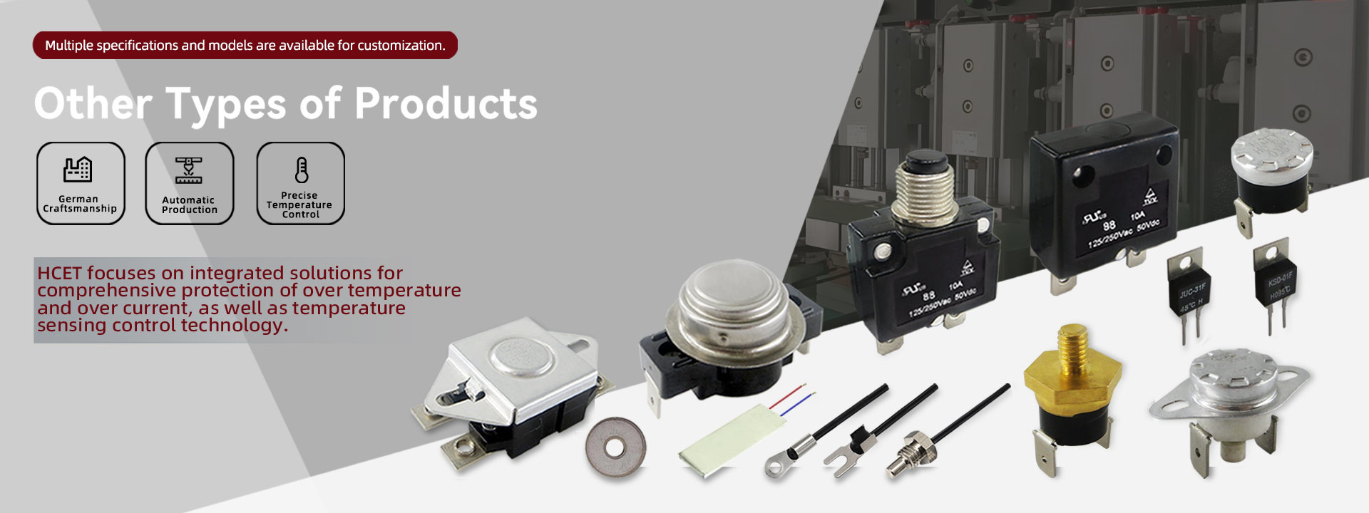 quality Thermal Protector Switch factory