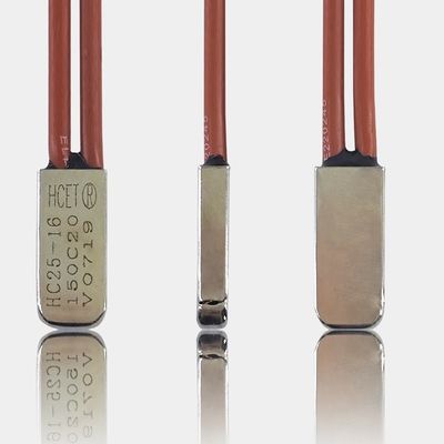 HCET Thermal Protector Switch Motor Temperature Cutoff Switch For Battery Charging