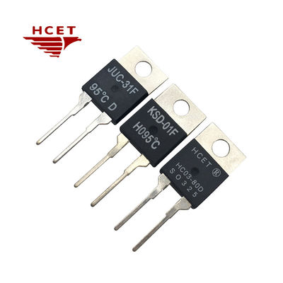 Buy HCET KSD-01F/JUC-31F Bimetal Thermal Switch Thermostat Temperature Control 250V 1A online manufacture