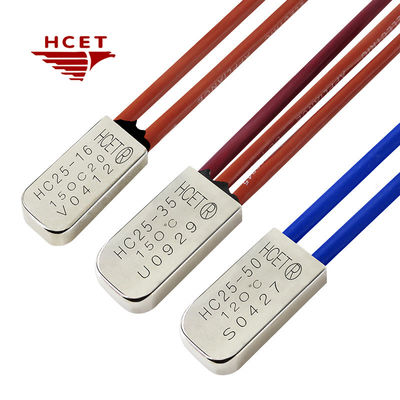 Buy 25A 35A High Temperature Thermal Cutoff Switch Protection Device For Industrial Motor online manufacture