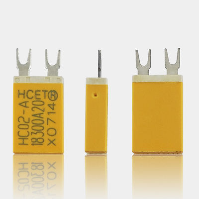 HC02 Series Bimetal Motor Overload Protector 1-30A Thermal Cutoff Switch with Temperature Sensing for Window Lifting Motor