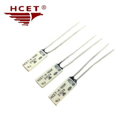 Waterproof HCET-A Bimetal Temperature Control Switch Thermal Protection Device High Current Capacity