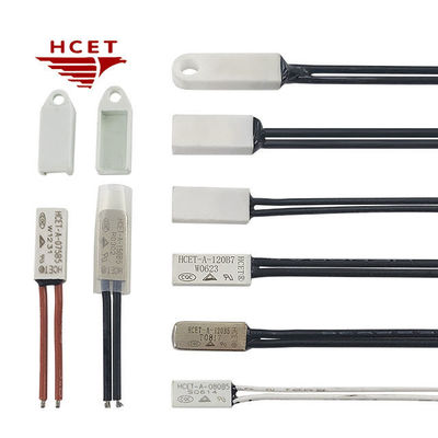 HCET Thermo Thermal Protector Switch Sensor UL CE Certified Overheating Protection Thermal Cutoff