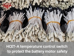 HCET-A temperature control switch protects the battery motor safety