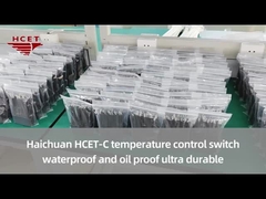 Haichuan HCET-C temperature control switch, waterproof, oil-proof and extremely durable