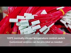 105℃ constant closed temperature control switch mass production