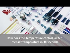 How does a temperature switch 