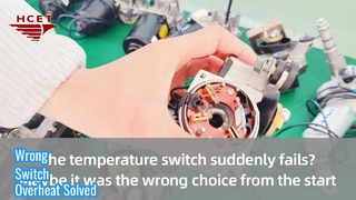 The temperature switch suddenly fails?Maybe it was the wrong choice from the start